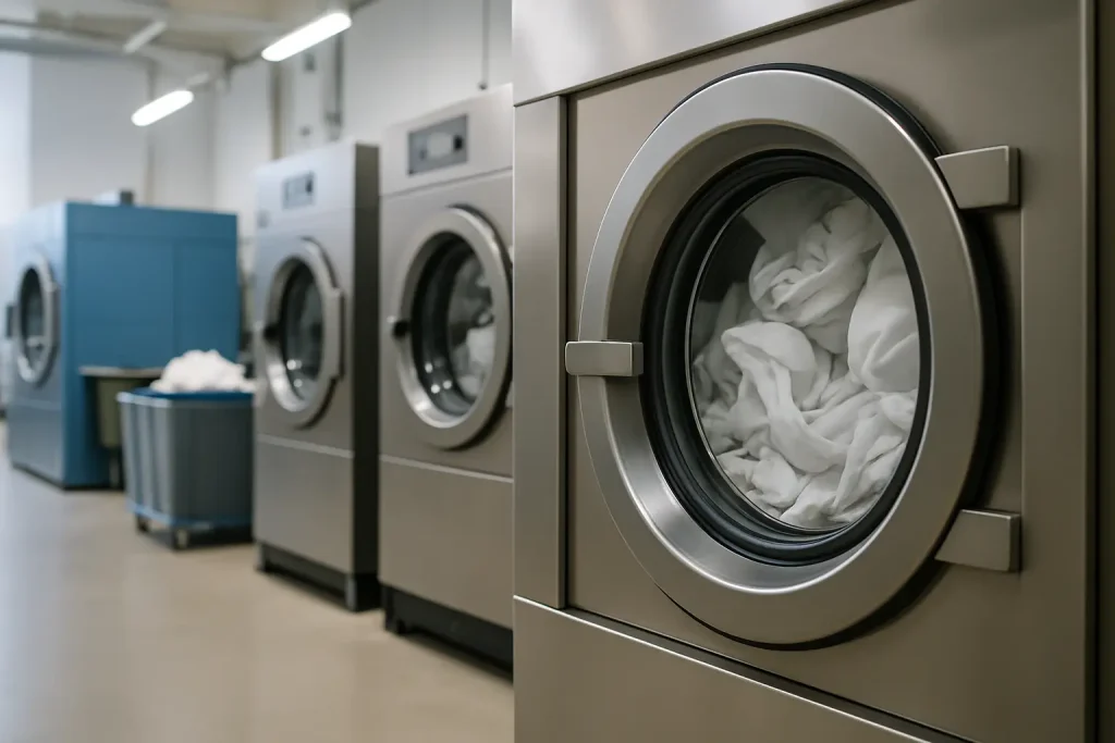 Industrial Laundry Machines That Keep Uptime High