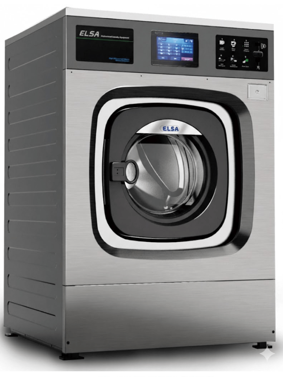 ELSA Softmount Washer Extractor | 10kg-25kg Commercial Laundry Equipment
