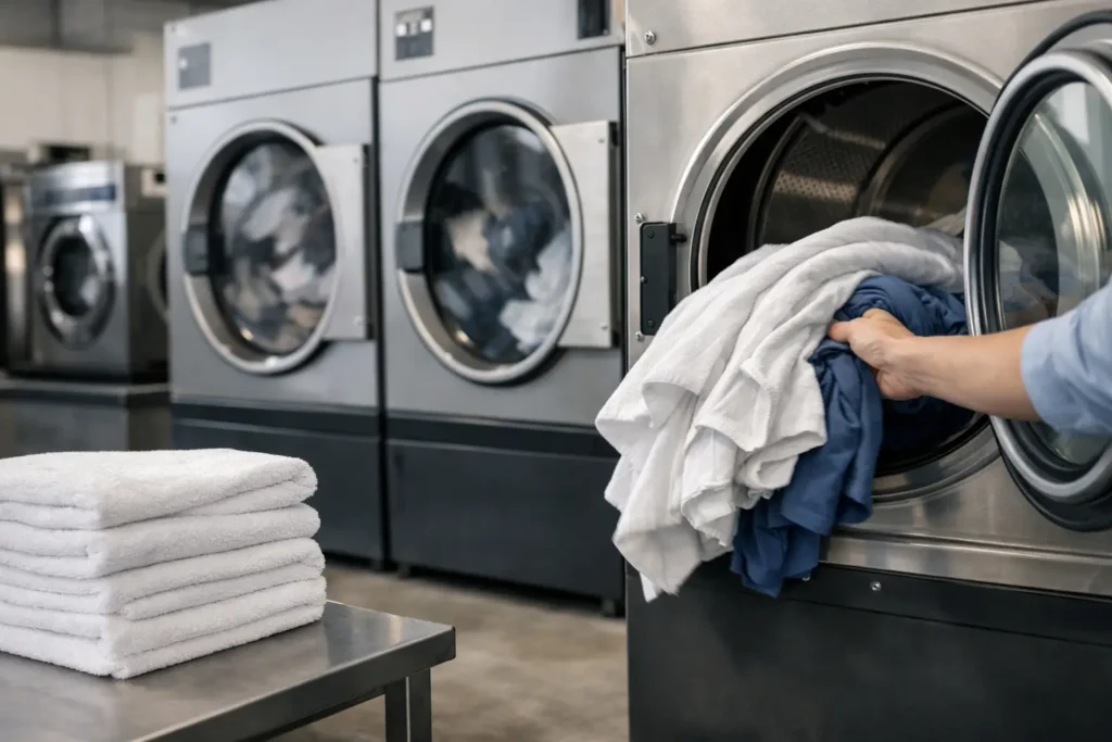 Reduce Drying Time in Commercial Laundry