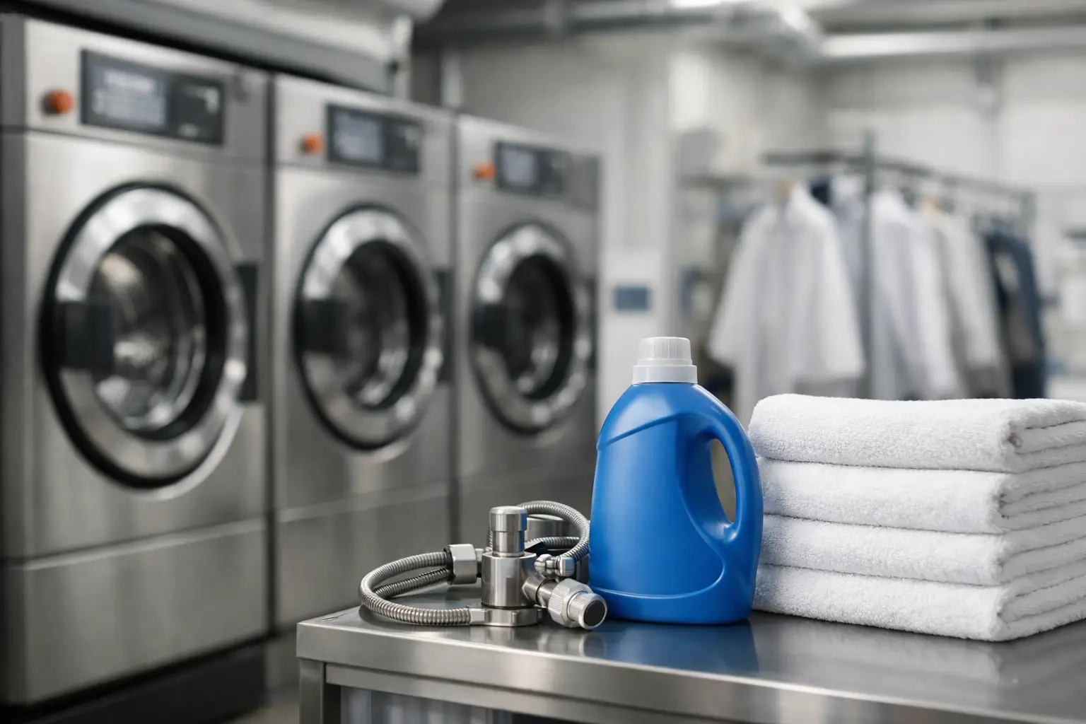 Best UAE laundry equipment suppliers for washers in a commercial laundry room