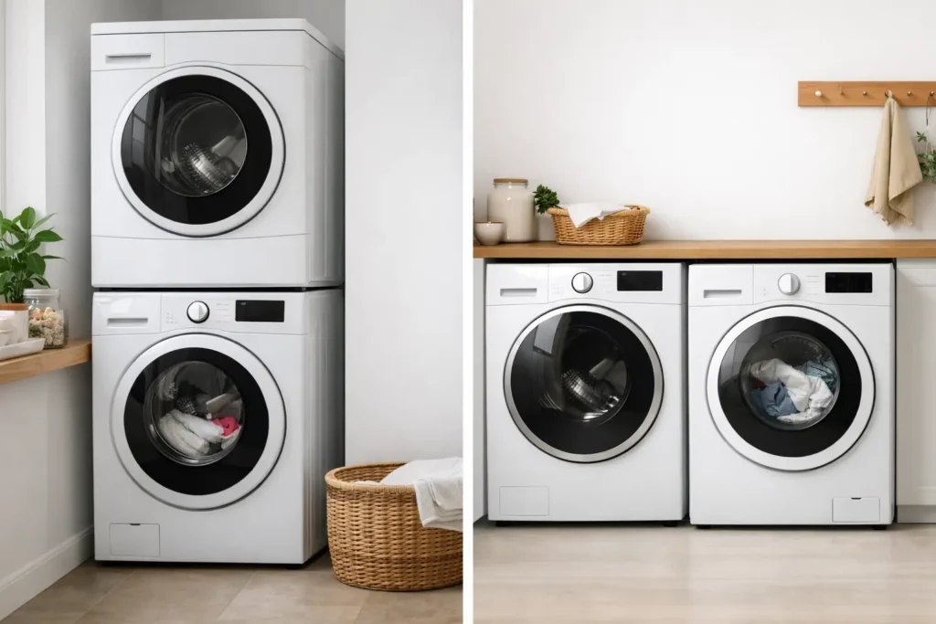 Stacked Washer Dryer vs Separate Machines
