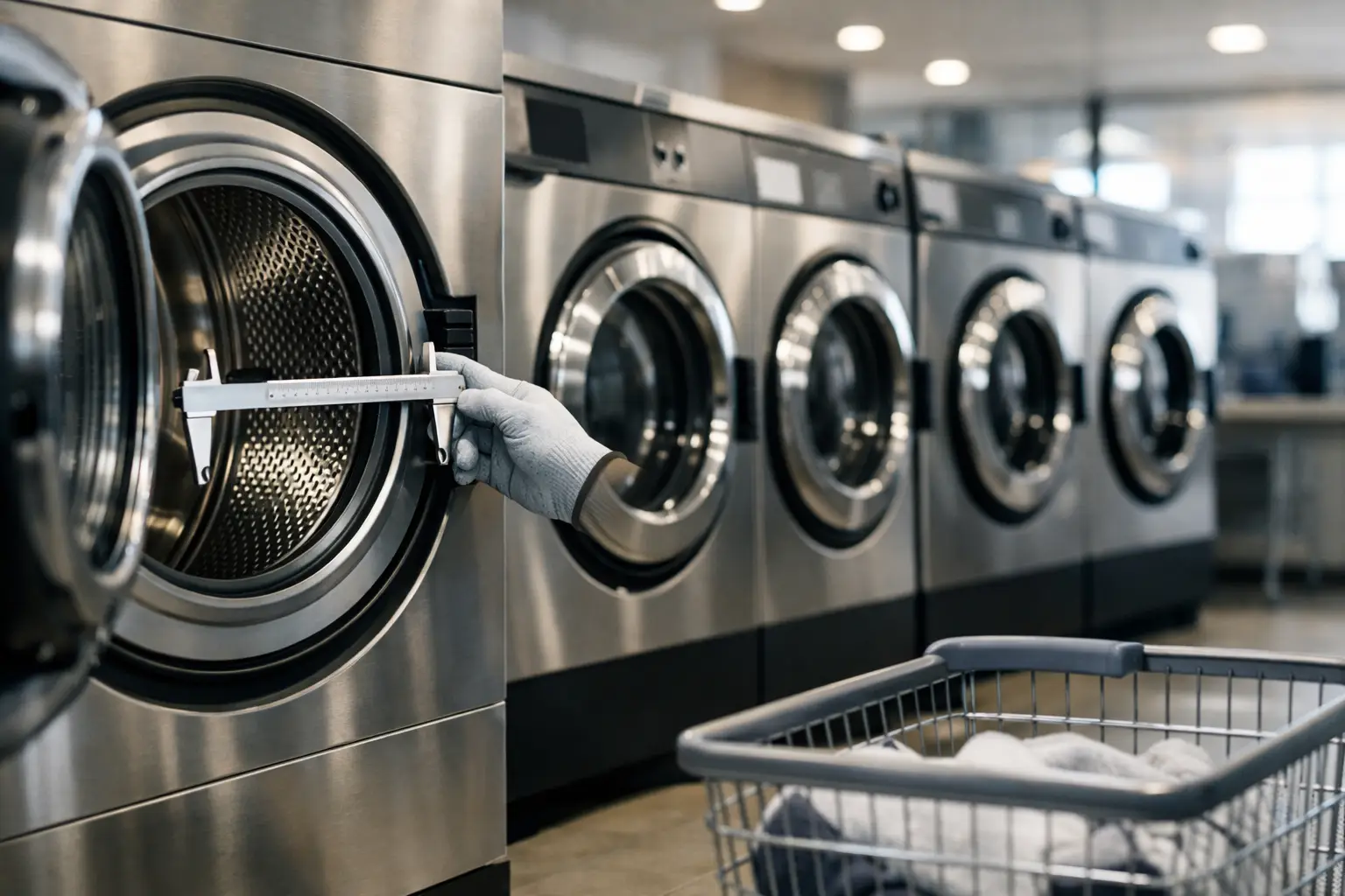 Laundry Equipment Suppliers in Dubai: How to Choose the Right Partner 3 Laundry equipment suppliers in Dubai - commercial washer extractors installed by Abelco